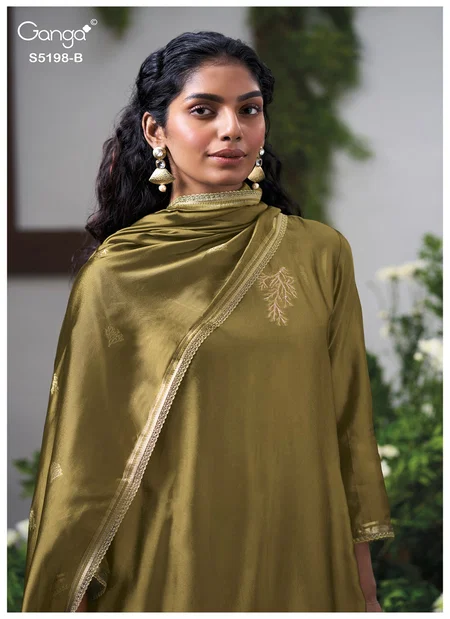 Viyati 5198 By Ganga Pure Viscose Woven Silk Salwar Kameez